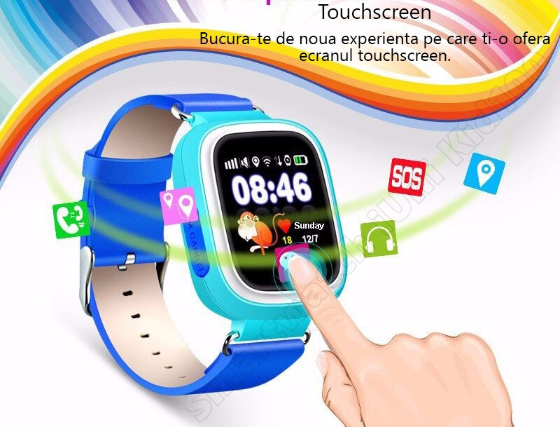 ceas cu GPS pentru copii iUni Kid100-4